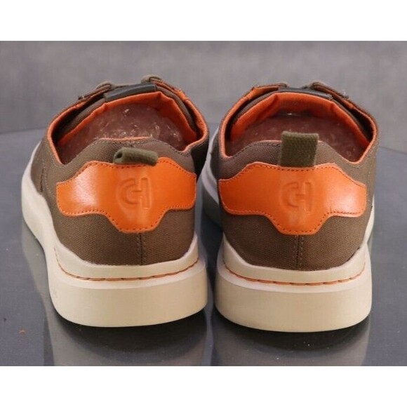 Cole Haan Olive and Orange Sneakers - Picture 7 of 12
